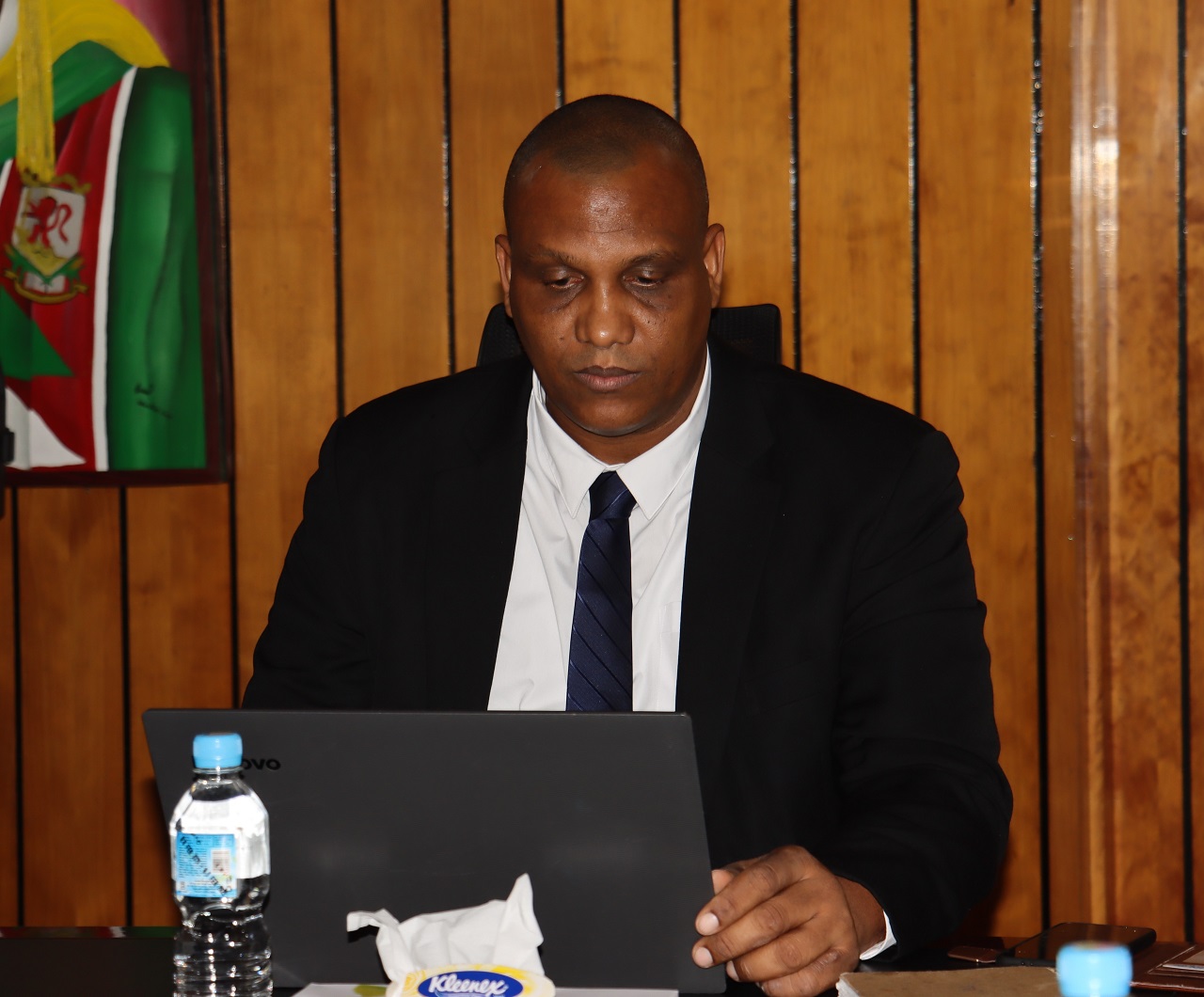 Seychelles Minister of Agriculture, Climate Change, and Environment, Mr. Flavien Joubert