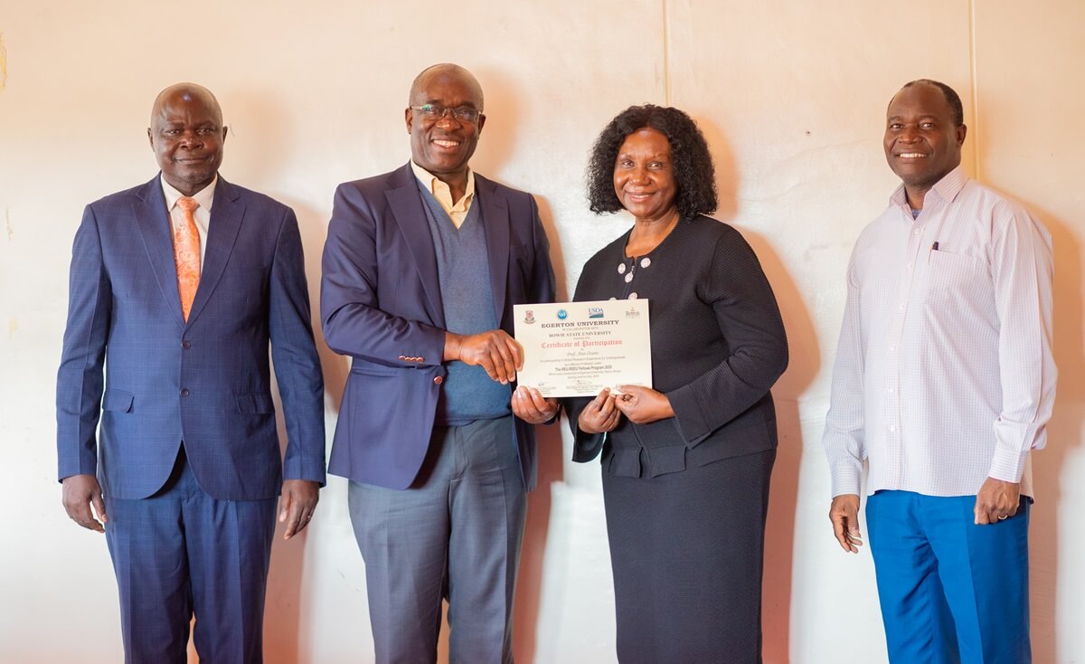 Egerton-Bowie and CESAAM Students Exchange Program 2025 Symposium Showcase Scientific Advances in Sorghum and fish Research